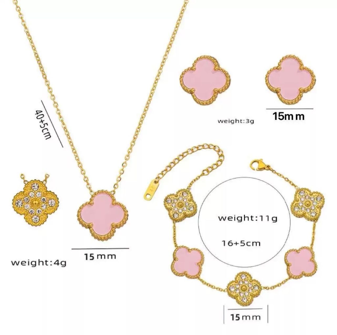 Elora Floral Clover Set