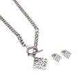 Golden Link Charm Jewelry Set