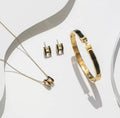 Elegance Enamel Jewelry Set