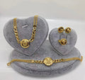 Set Medusa Clásico Dorado