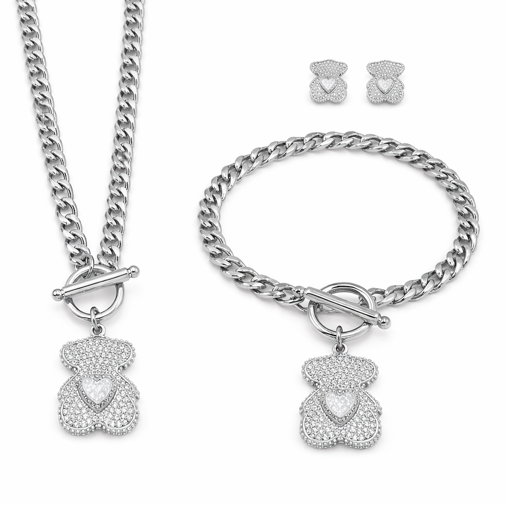 Set oso luxury brillo